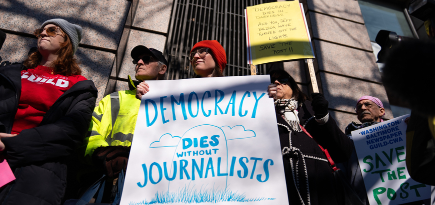 'AI 날개' 승승장구 테크기업, 기자 쳐내는 언론