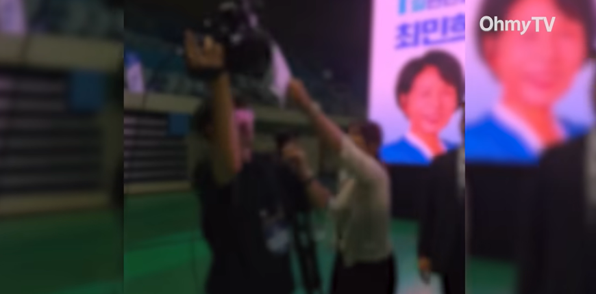 최민희, 오마이TV 취재 방해 논란… 기자들 