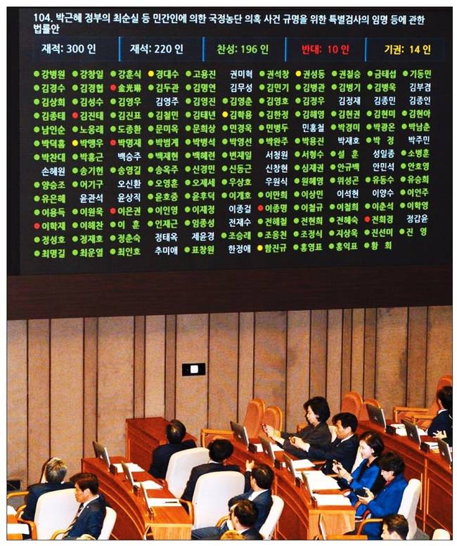 18일자 한국일보 1면 사진 캡처.