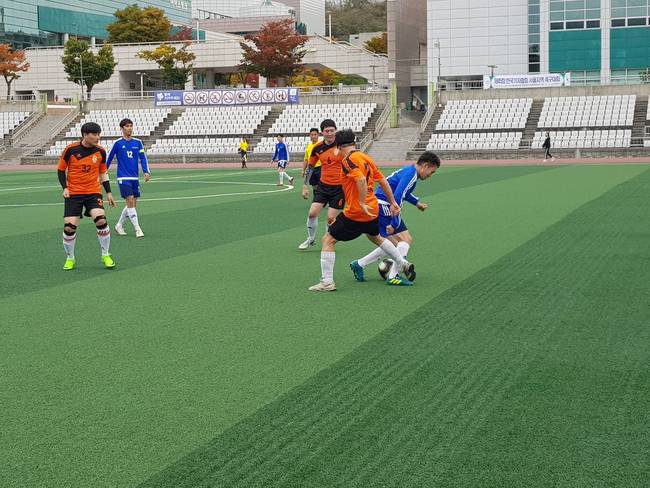 MBN과 아시아투데이의 경기 장면.