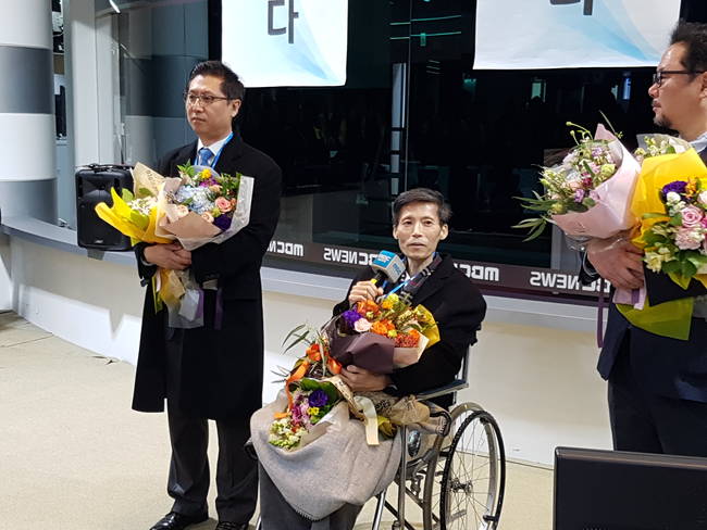 박성호 기자와 이용마 기자, 박성제 기자.(왼쪽부터) 박성호 기자와 이용마 기자, 박성제 기자.(왼쪽부터)
