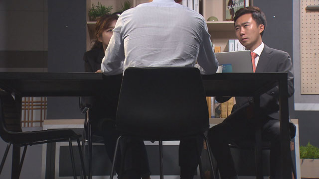 지난 9월 김경록씨 인터뷰를 방송한 KBS '뉴스9' 화면 갈무리. 지난 9월 김경록씨 인터뷰를 방송한 KBS '뉴스9' 화면 갈무리.