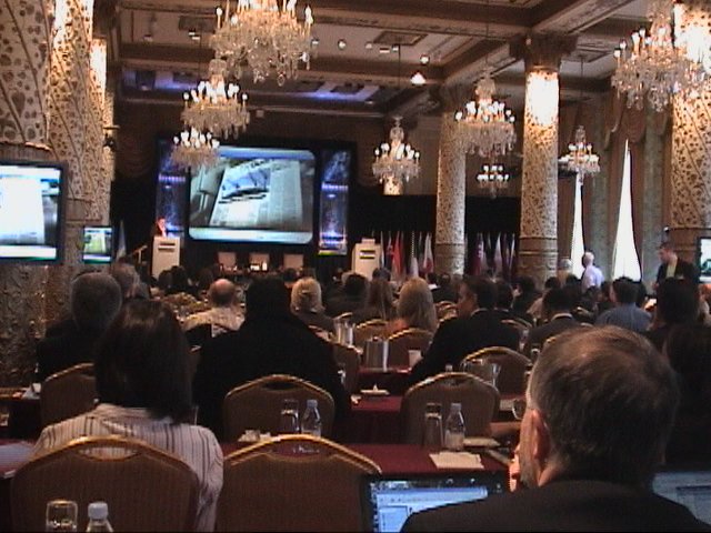 INMA 교육 프로그램이 진행됐던 시카고 드레이크호텔 골드 코스트 룸 전경