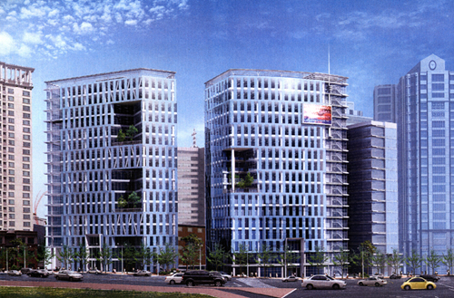 중학동 재개발 후 들어설 빌딩 조감도